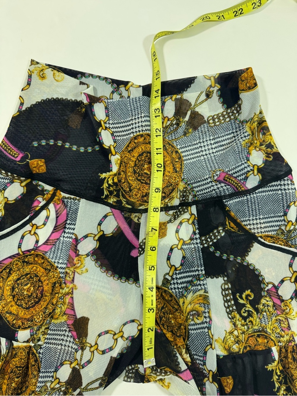 Autumn Teneyl Mesh Dreamer Pants Chain Print - Picture 6 of 6